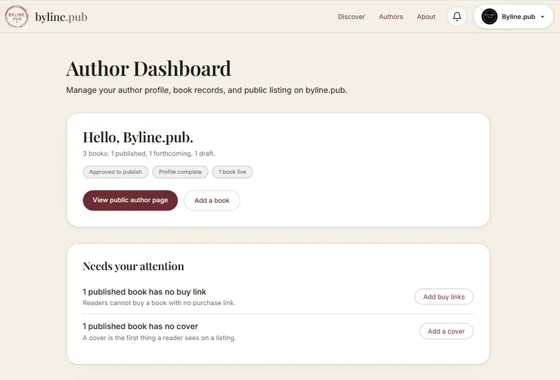 Byline.pub screenshot 3