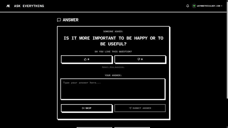 Ask Everything screenshot 1