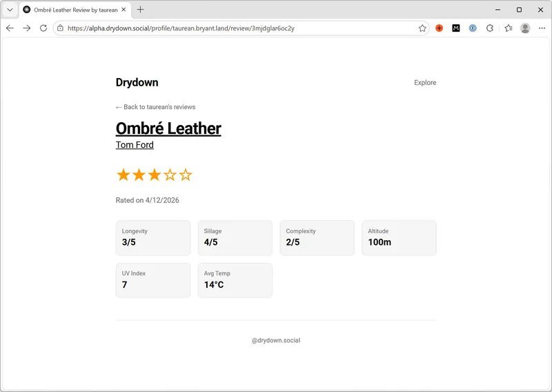 Drydown screenshot 2