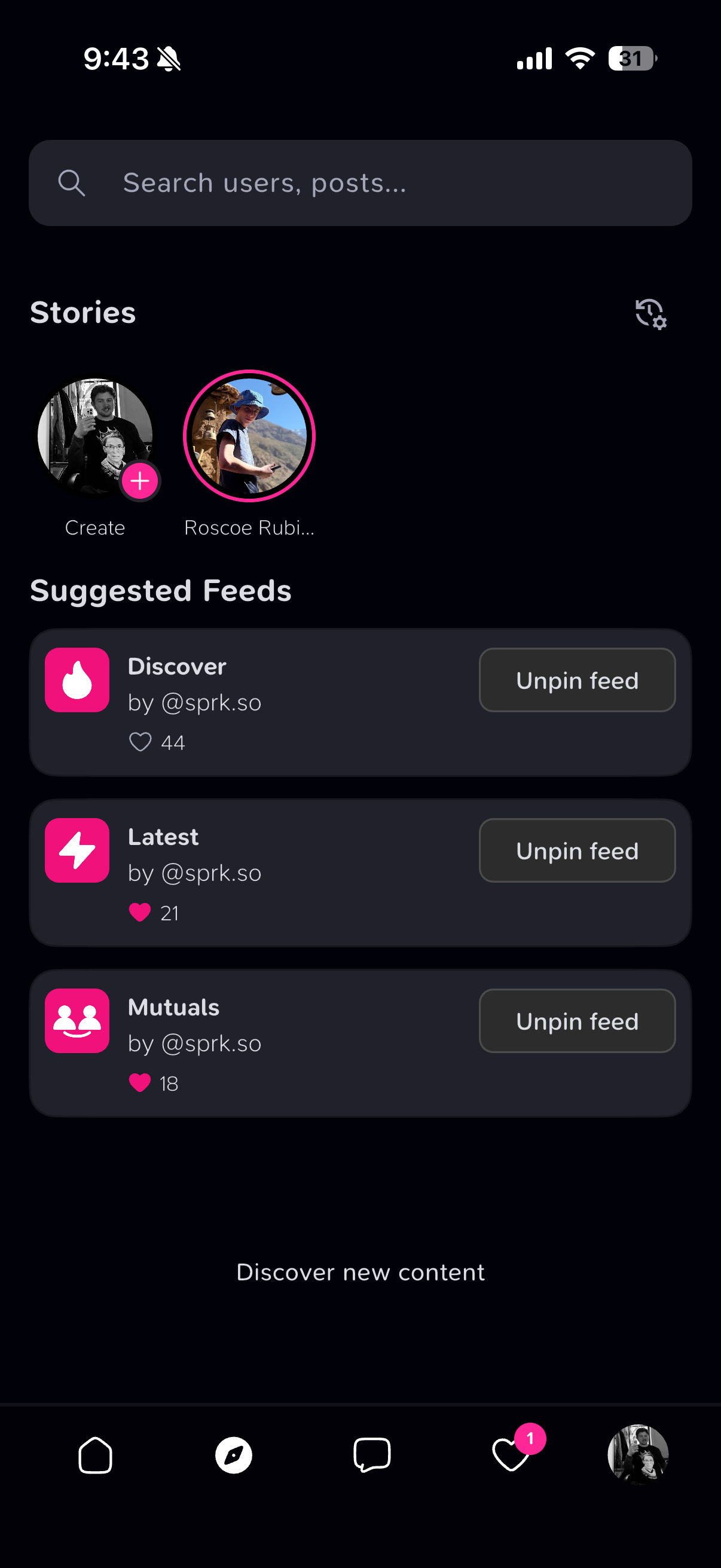 Spark screenshot 2