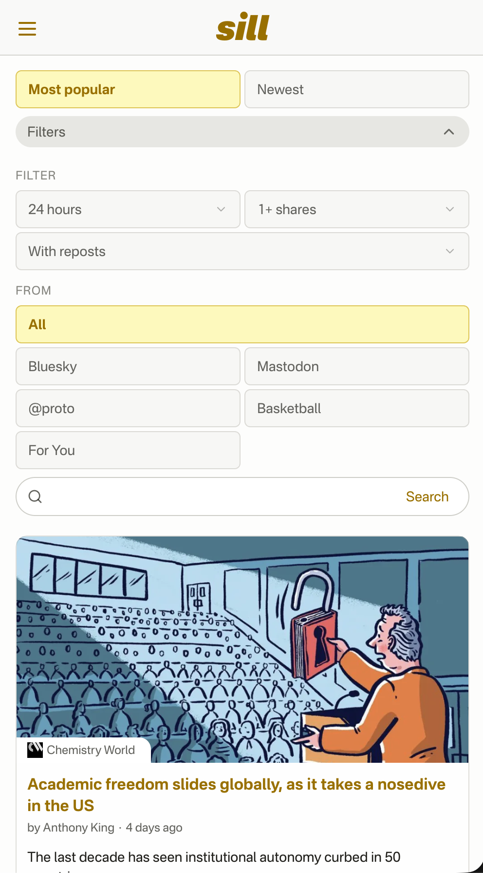 Sill screenshot 2